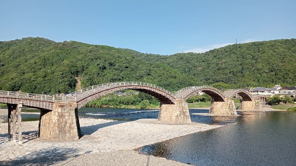 山口県岩国市の錦帯橋